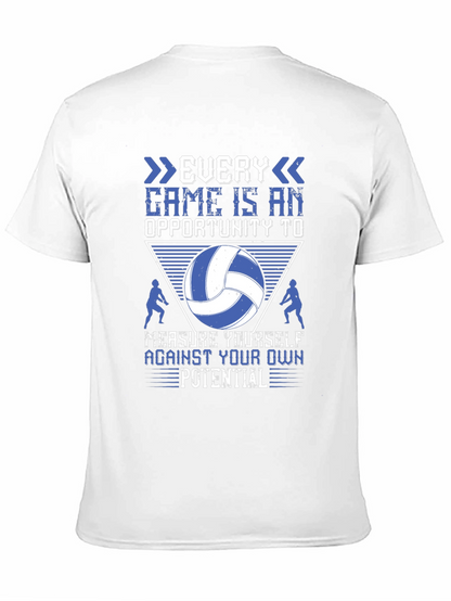 Volleyball Graphic T-Shirt - Every Game Opportunity