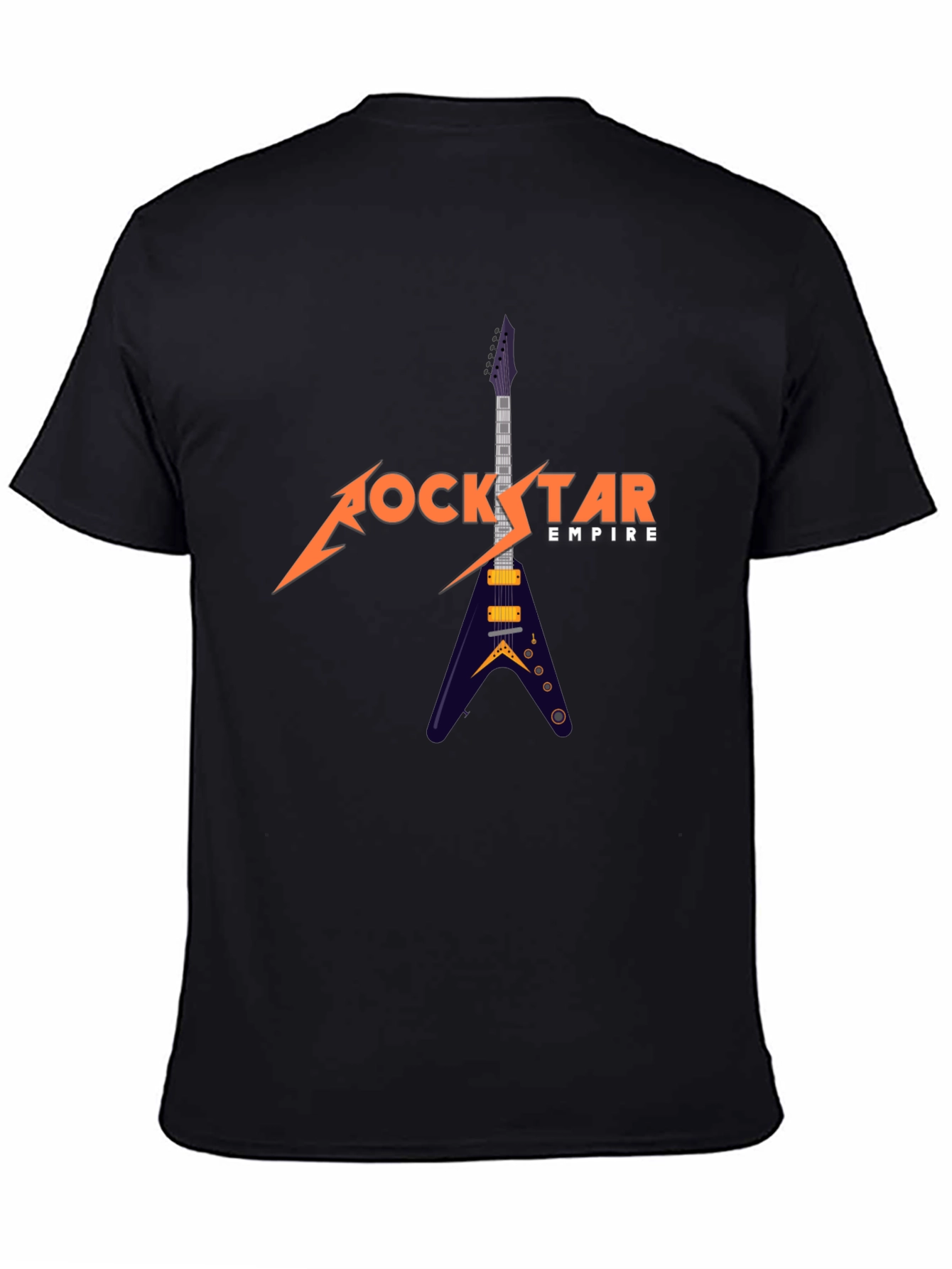 Rockstar Empire Black Graphic Tee