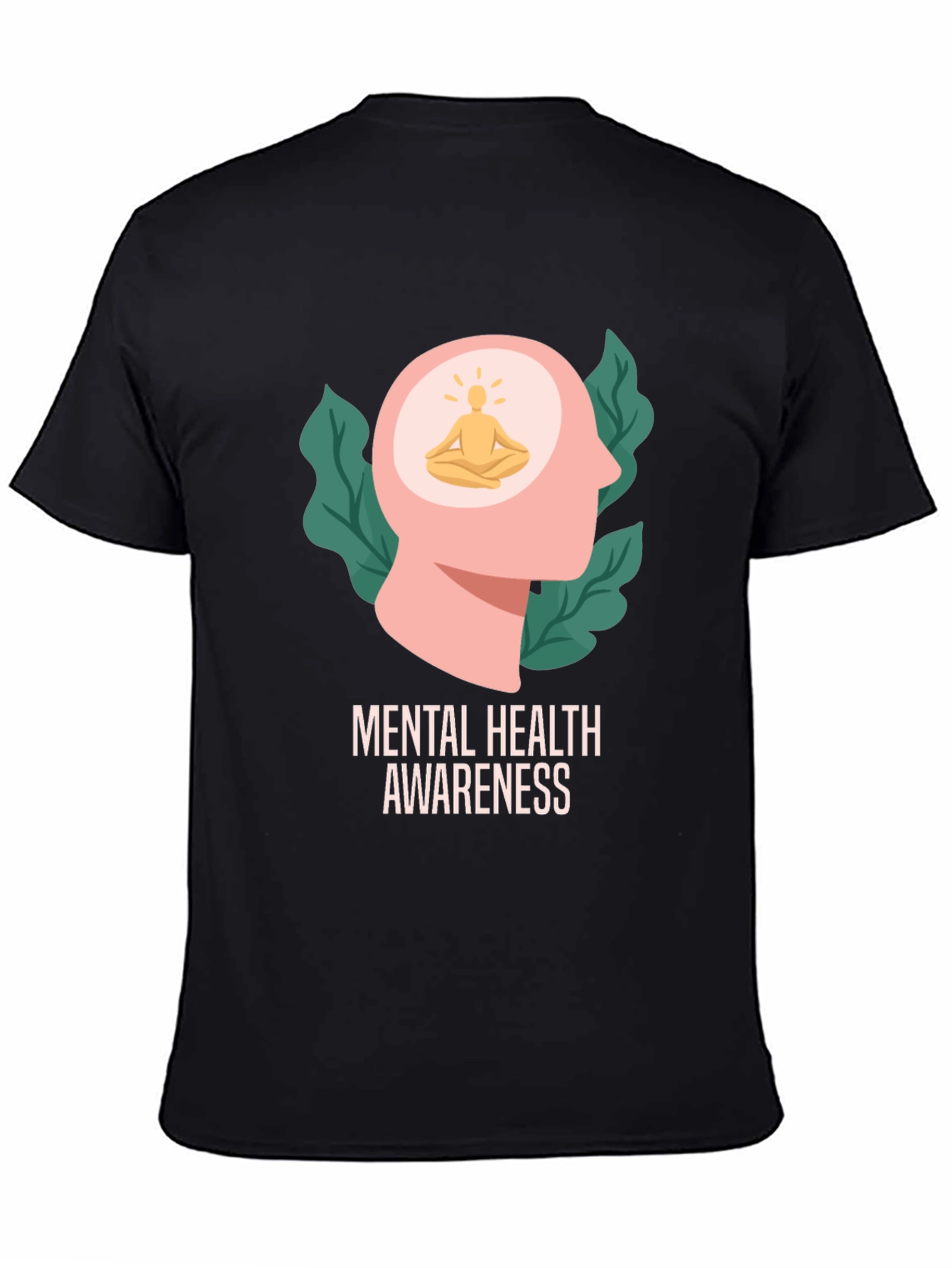Mental Health Awareness T-Shirt - Meditating Mind Tee