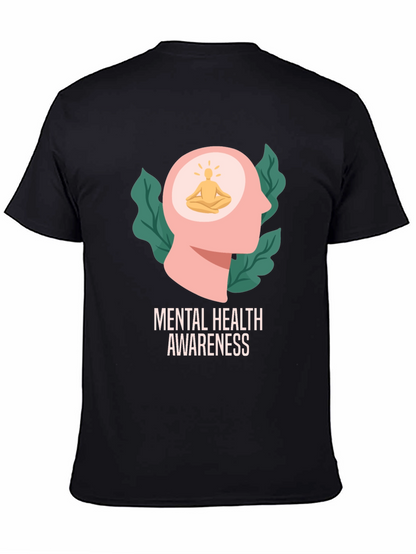 Mental Health Awareness T-Shirt - Meditating Mind Tee