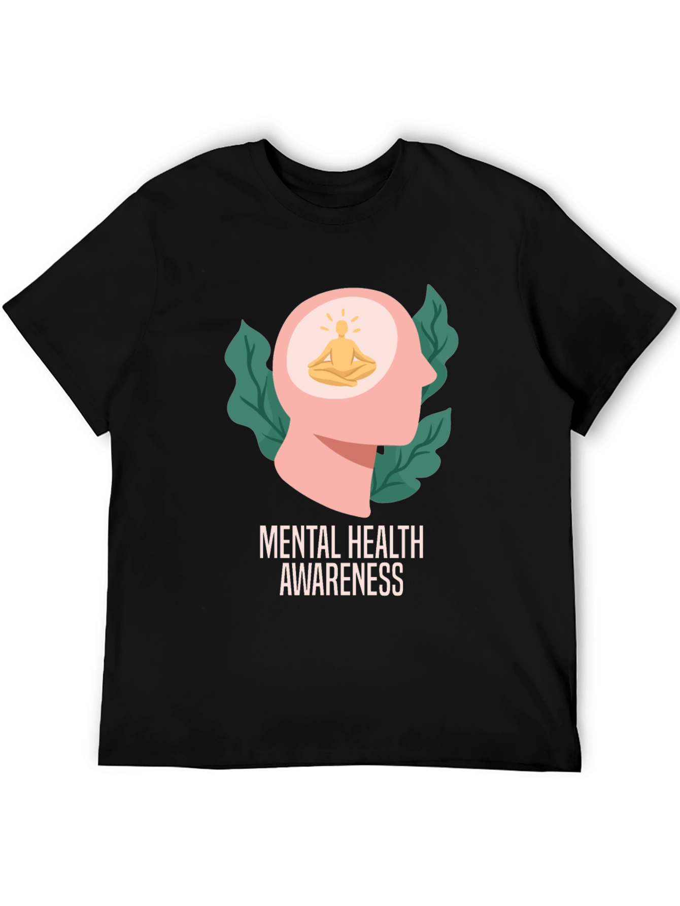 Mental Health Awareness T-Shirt - Meditating Mind Tee