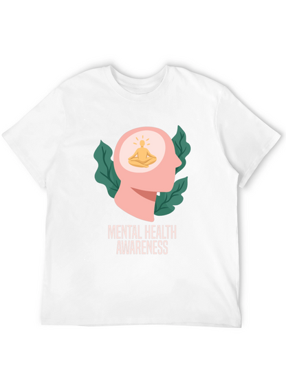 Mental Health Awareness T-Shirt - Meditating Mind Tee