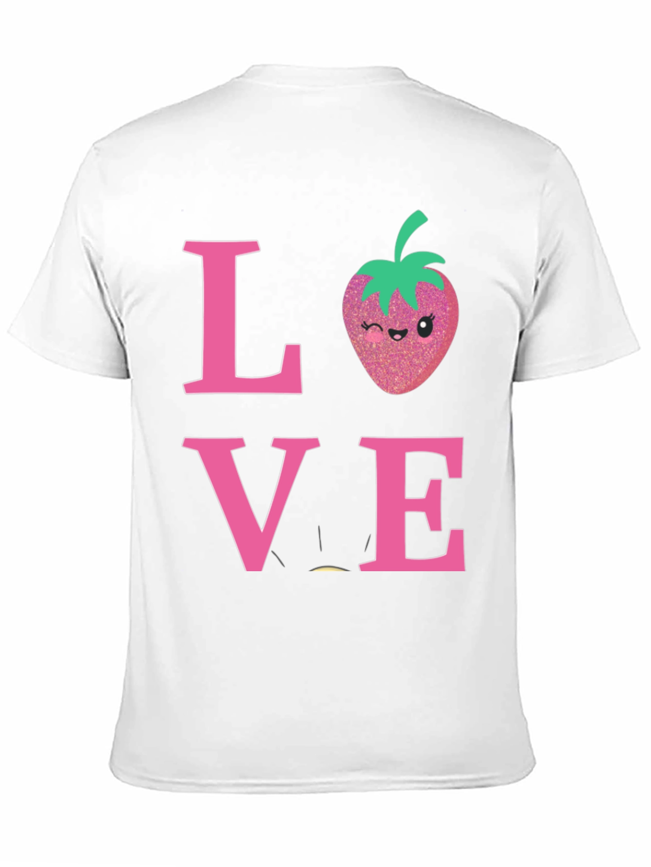 Love Strawberry Graphic T-Shirt