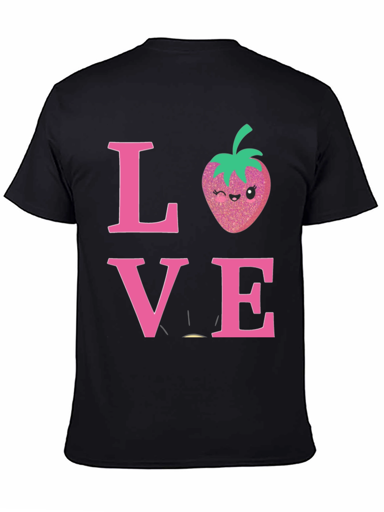 Love Strawberry Graphic T-Shirt