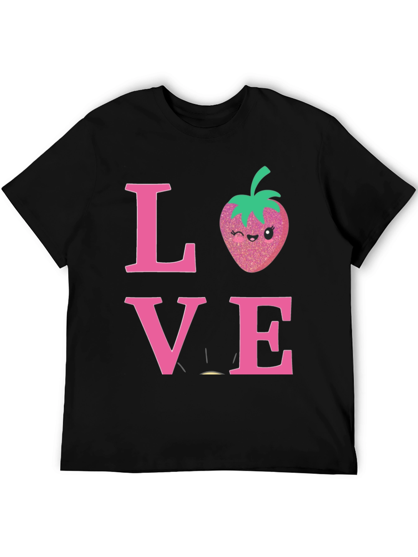 Love Strawberry Graphic T-Shirt