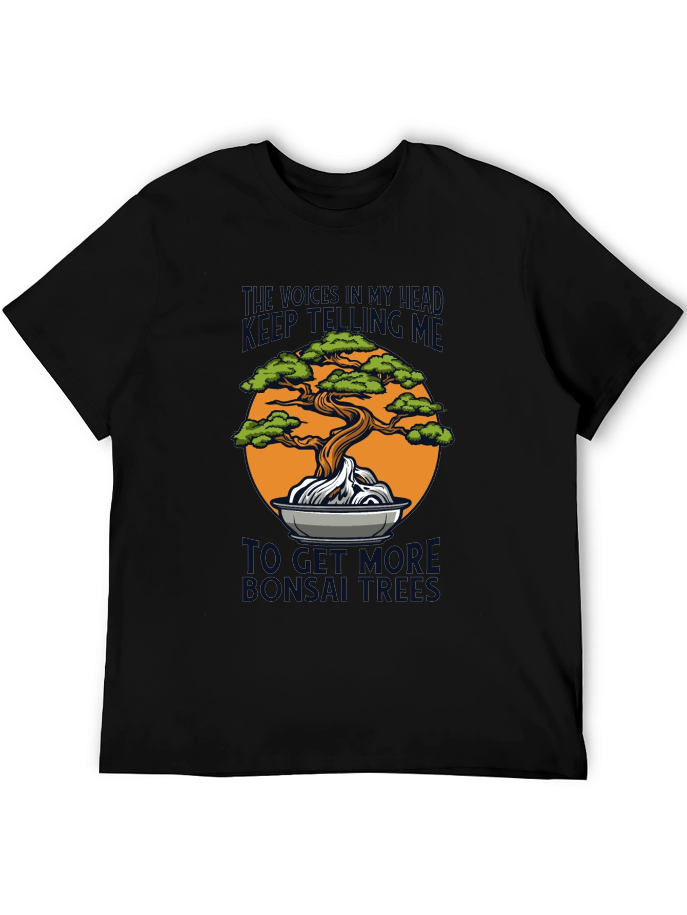 Bonsai Tree Graphic Tee - Humorous Design