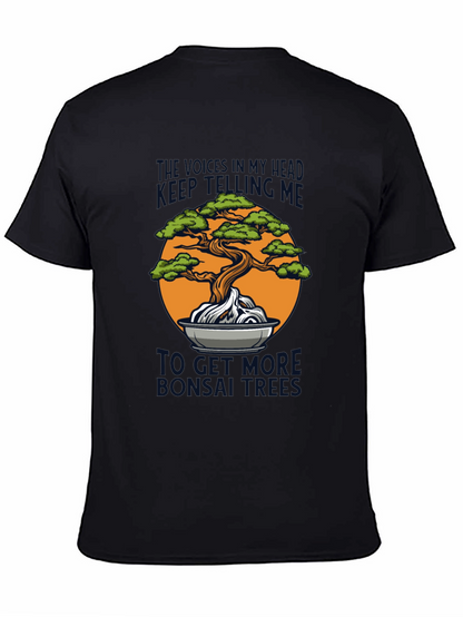 Bonsai Tree Graphic Tee - Humorous Design