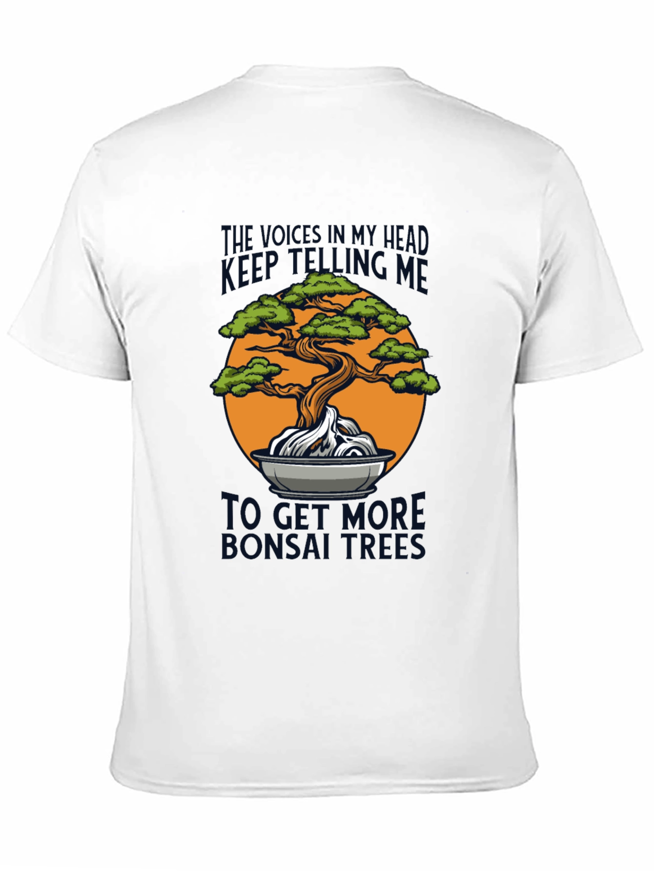 Bonsai Tree Graphic Tee - Humorous Design