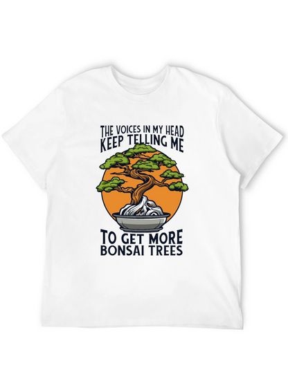 Bonsai Tree Graphic Tee - Humorous Design