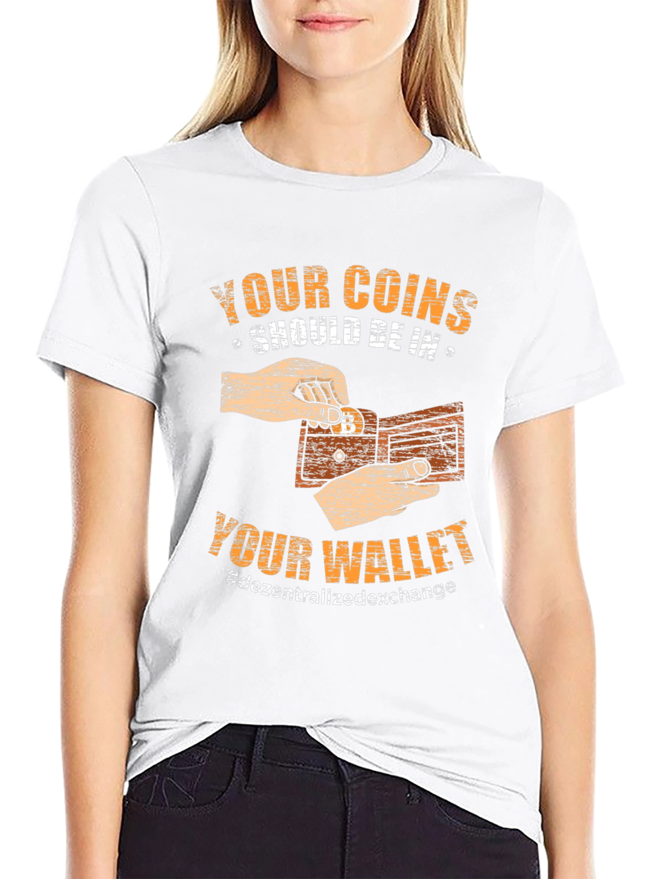 Crypto Wallet T-Shirt: Your Coins Your Wallet