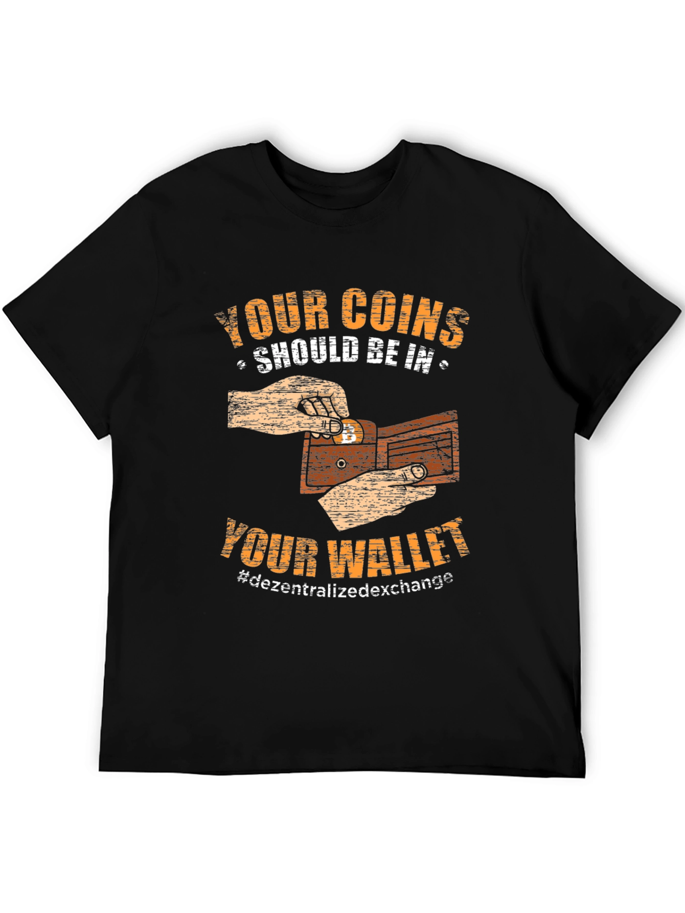 Crypto Wallet T-Shirt: Your Coins Your Wallet