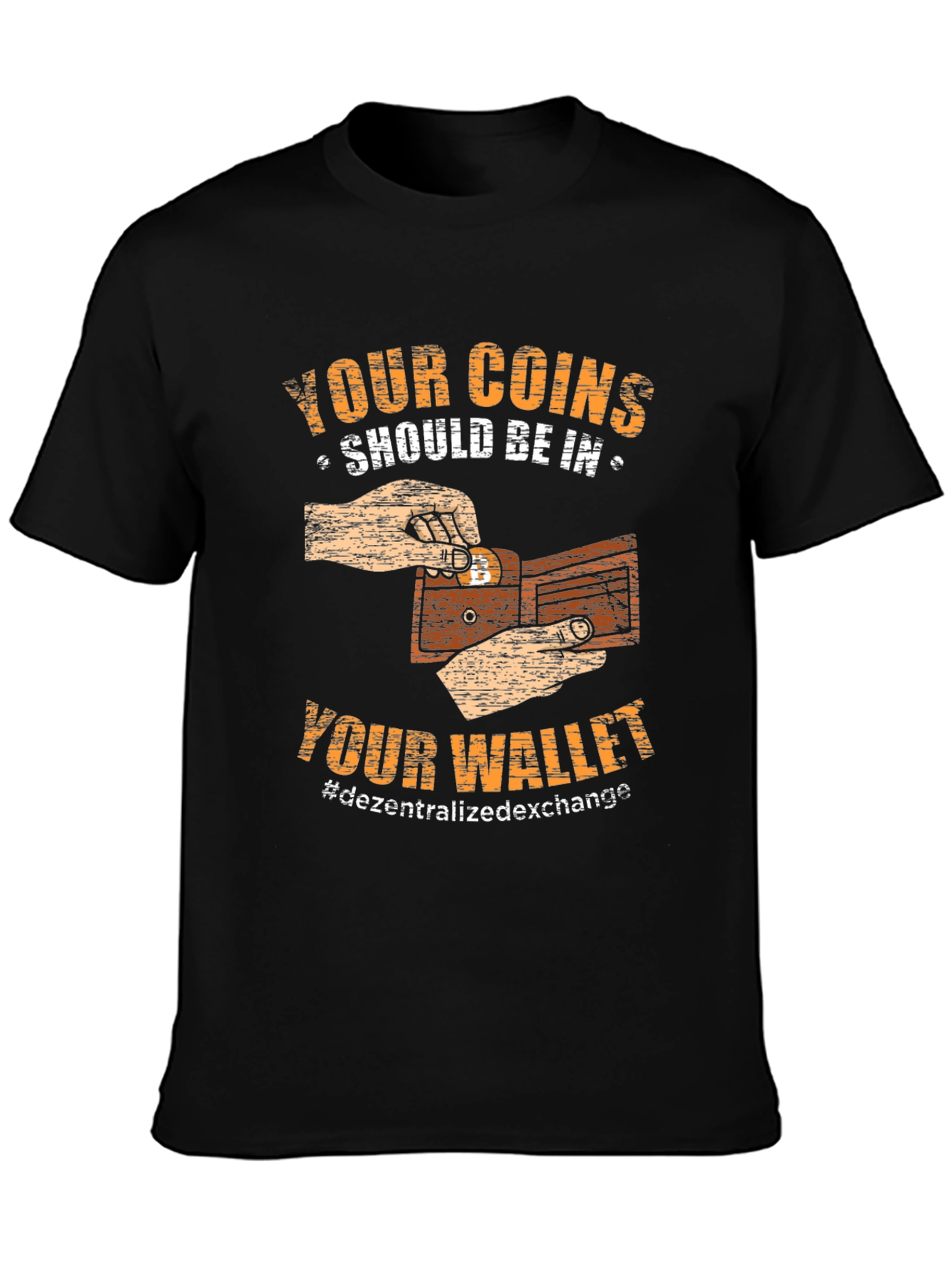 Crypto Wallet T-Shirt: Your Coins Your Wallet