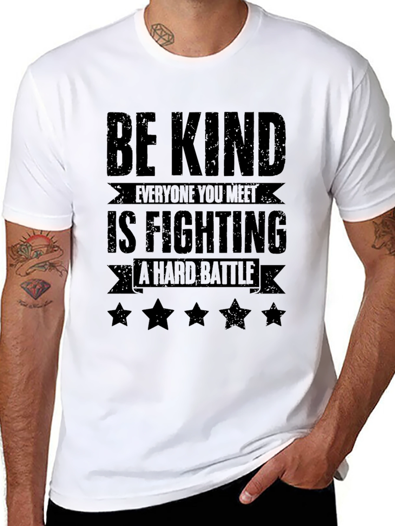 Be Kind T-Shirt - Inspirational Message Tee
