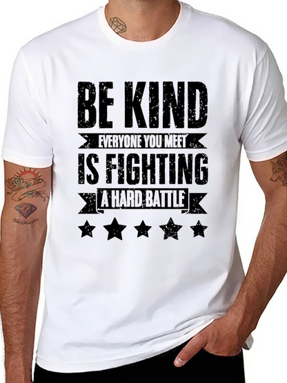 Be Kind T-Shirt - Inspirational Message Tee
