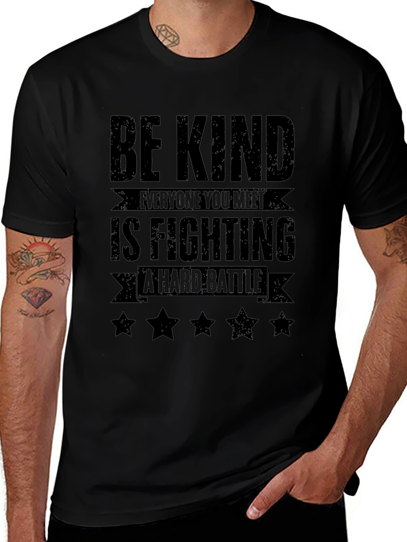 Be Kind T-Shirt - Inspirational Message Tee