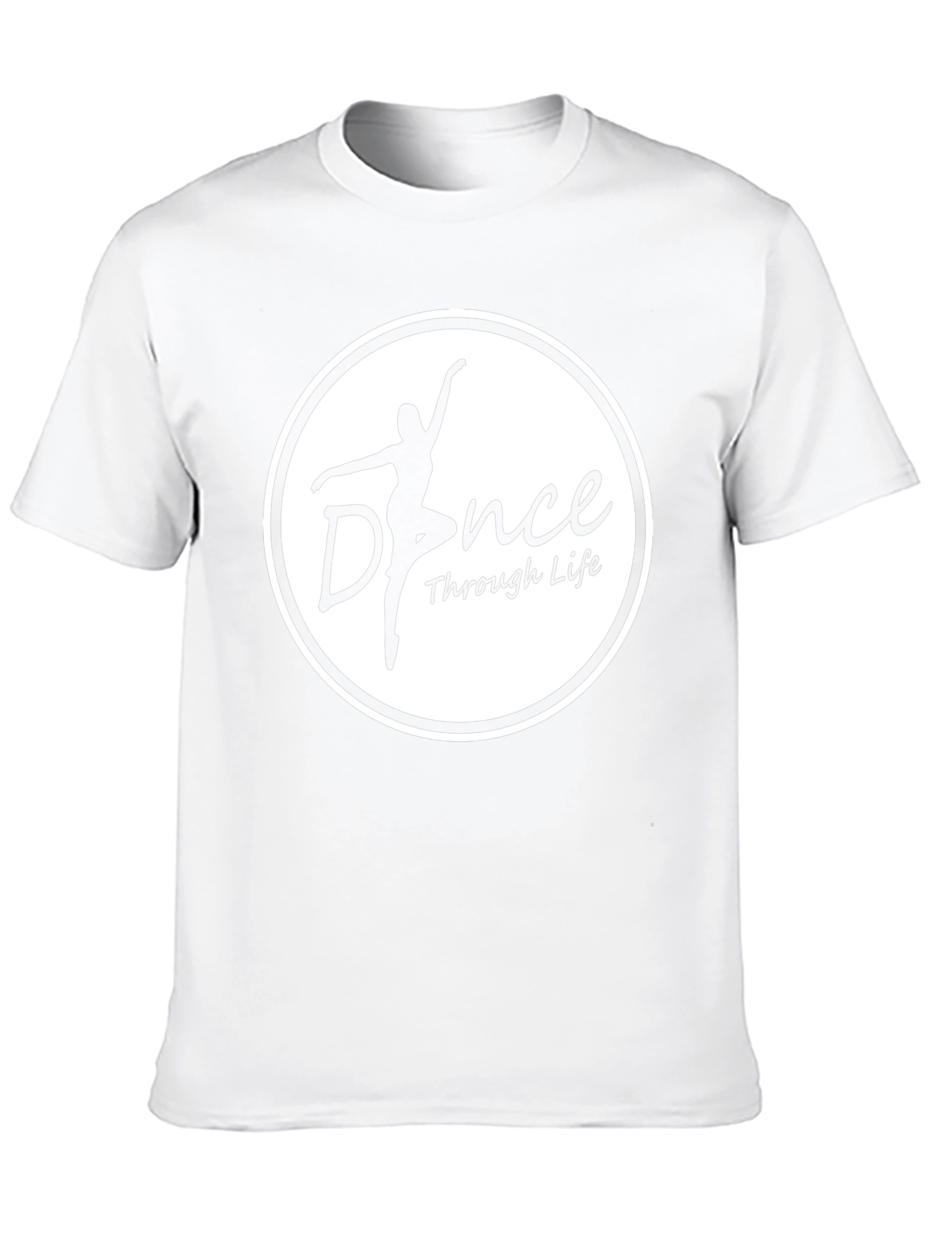 Dance Through Life Black Graphic Tee