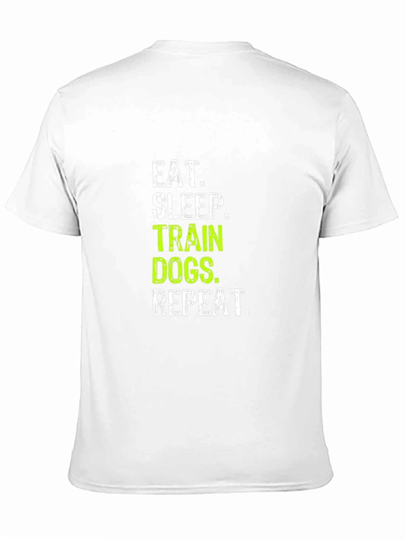 Eat Sleep Train Dogs Repeat Graphic Tee