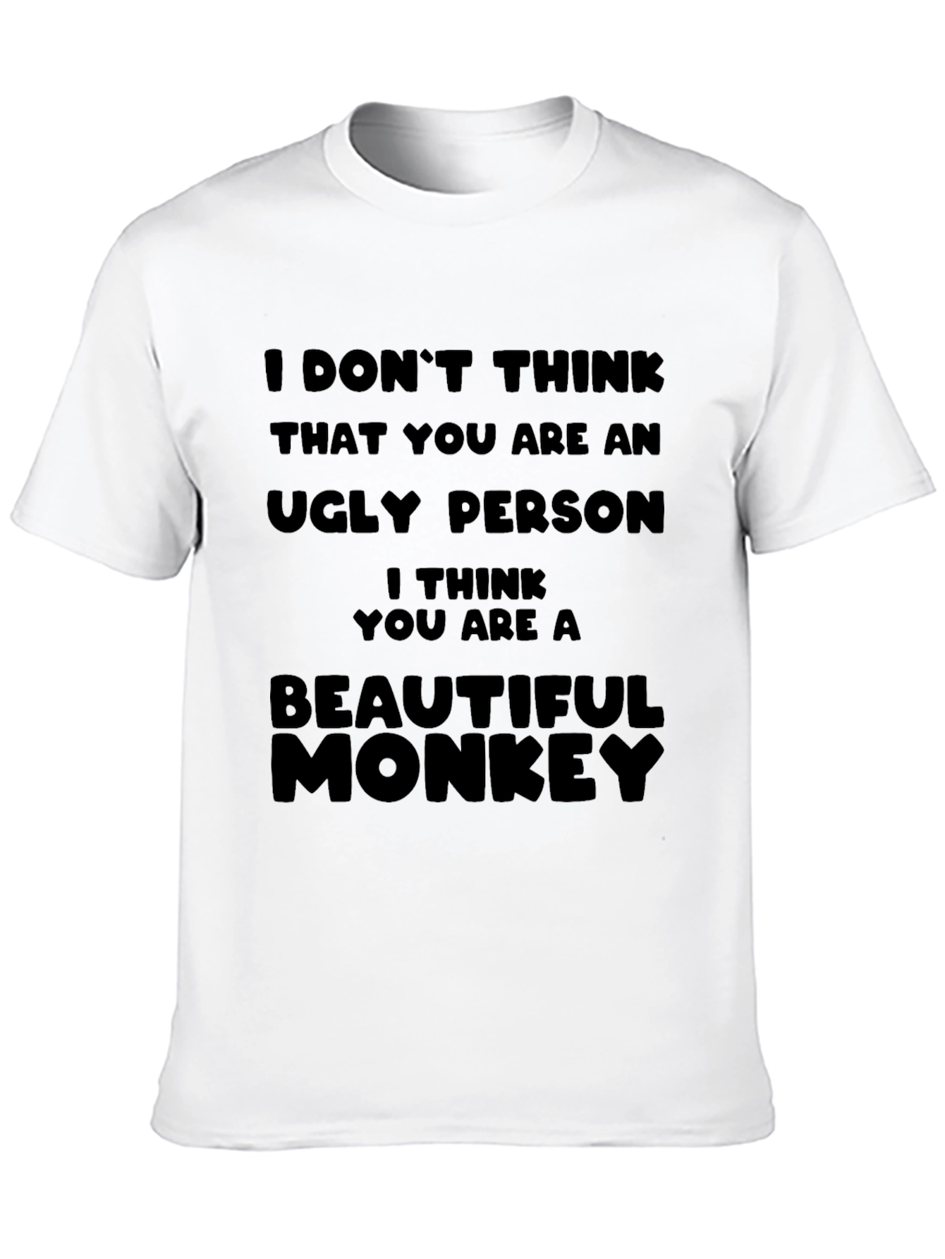 Funny Monkey Graphic T-Shirt