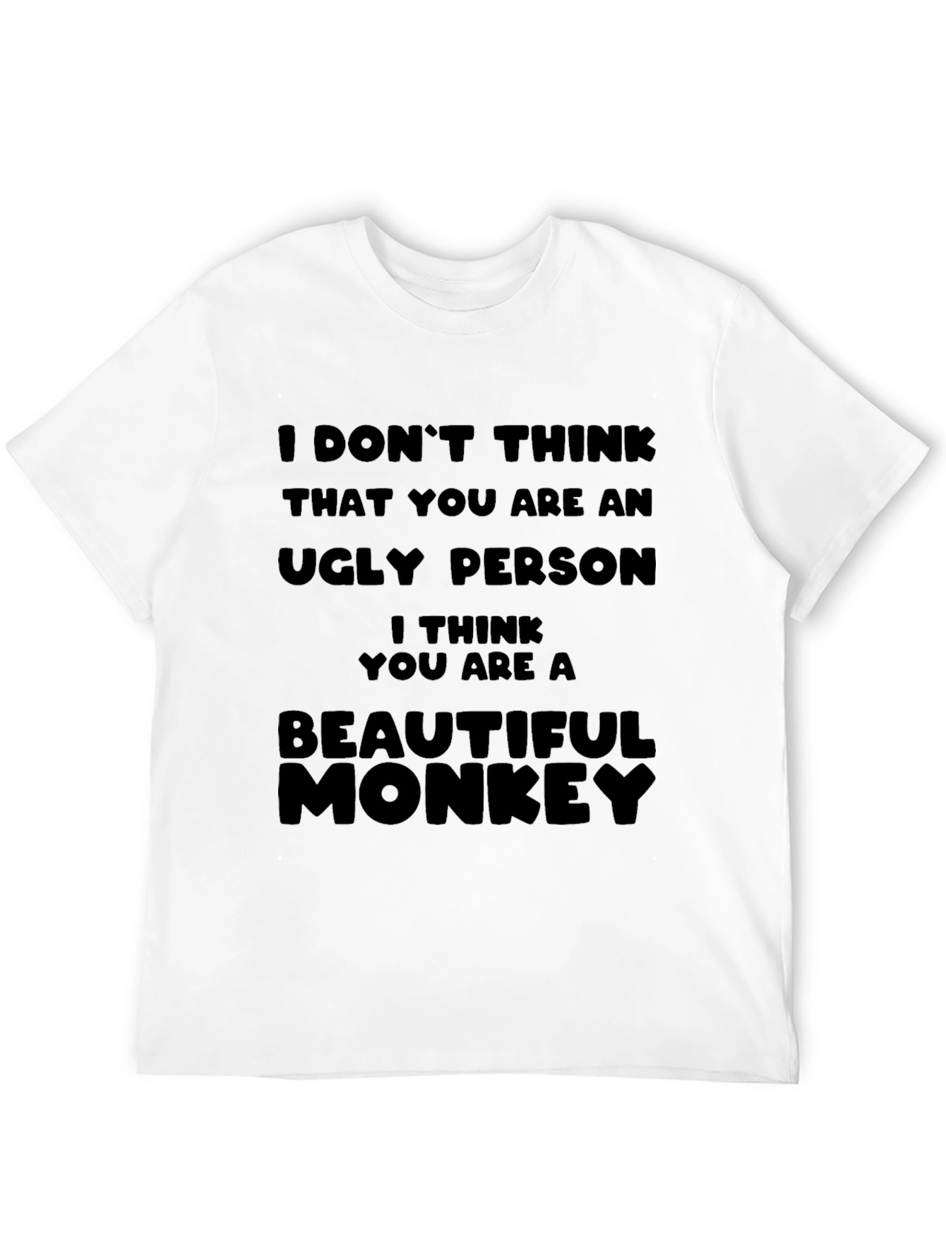 Funny Monkey Graphic T-Shirt