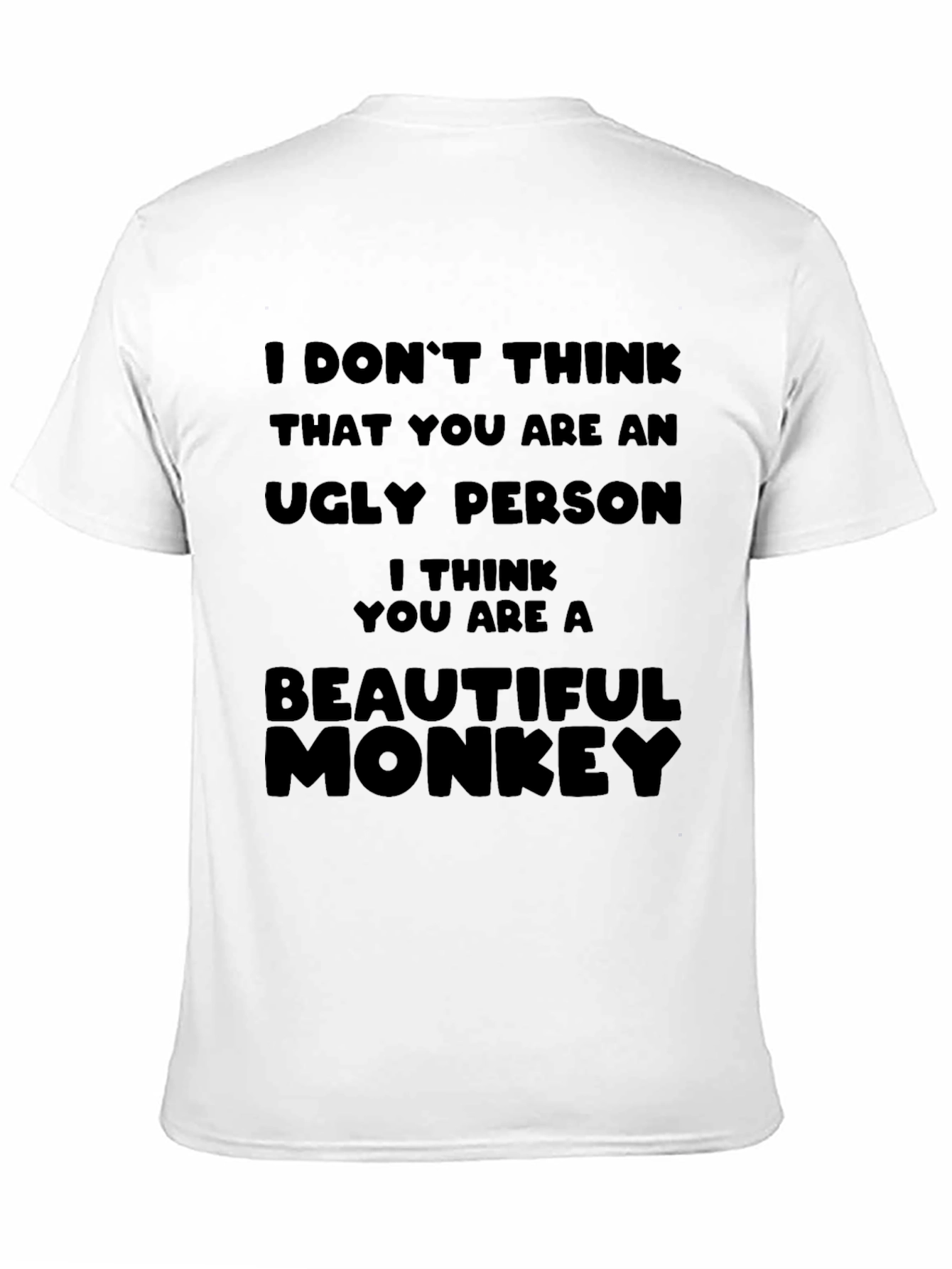 Funny Monkey Graphic T-Shirt