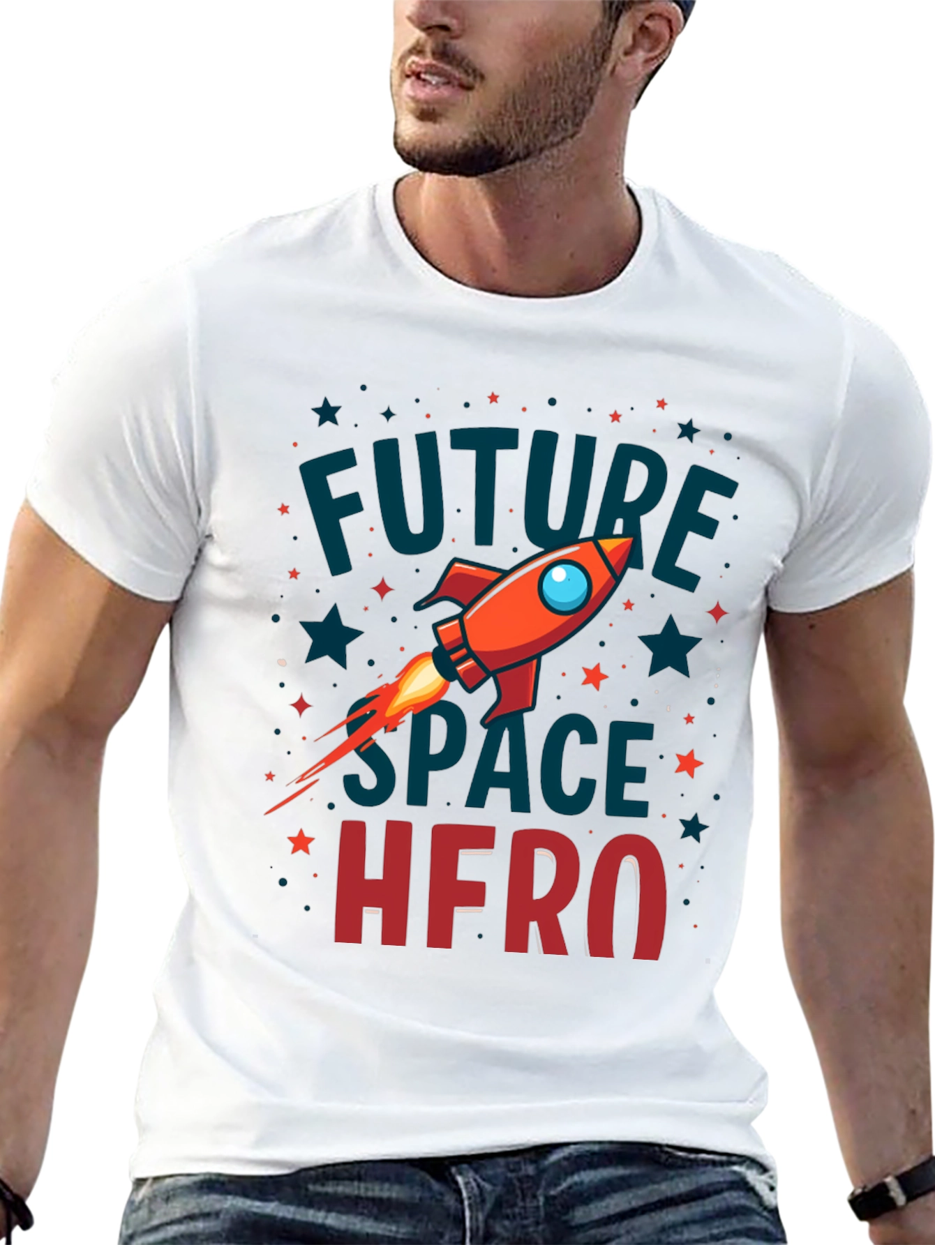 Future Space Hero Graphic Tee