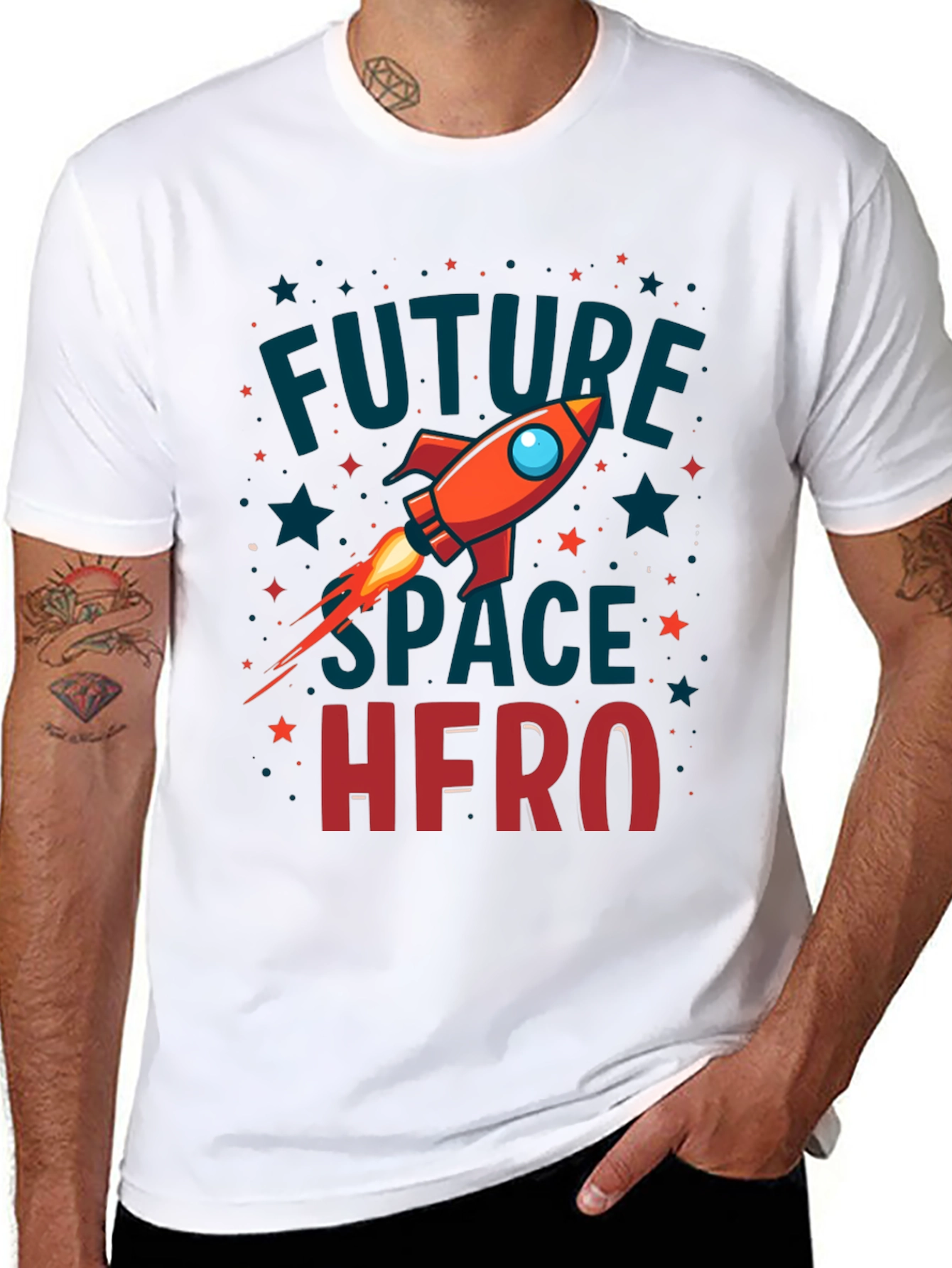 Future Space Hero Graphic Tee