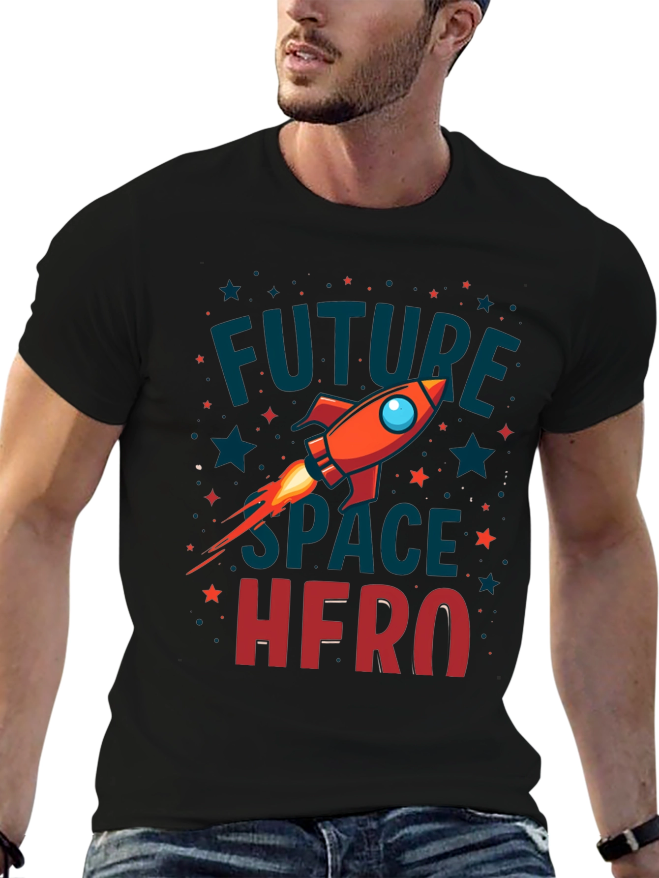 Future Space Hero Graphic Tee
