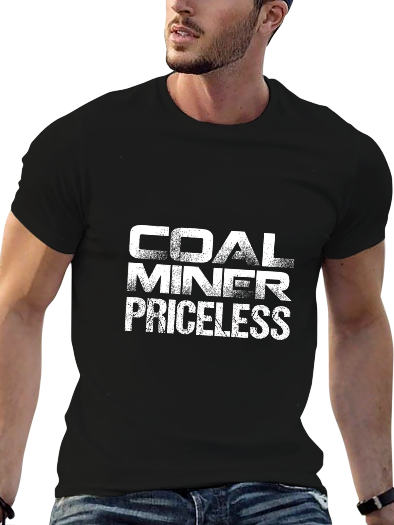 Coal Miner Priceless Graphic T-Shirt