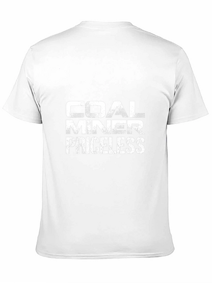 Coal Miner Priceless Graphic T-Shirt