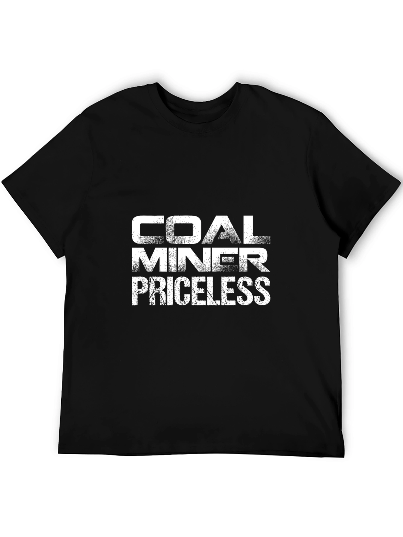 Coal Miner Priceless Graphic T-Shirt
