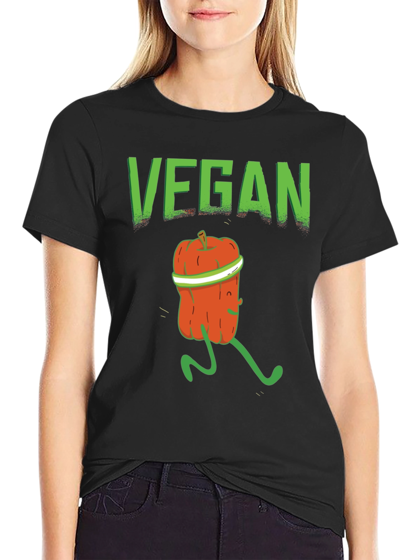 Vegan Running Pepper T-Shirt