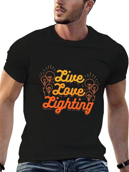 Live Love Lighting Graphic T-Shirt