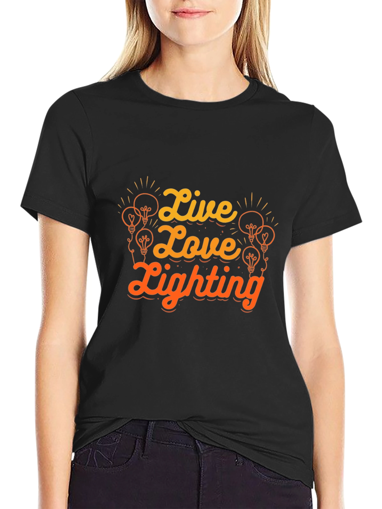 Live Love Lighting Graphic T-Shirt