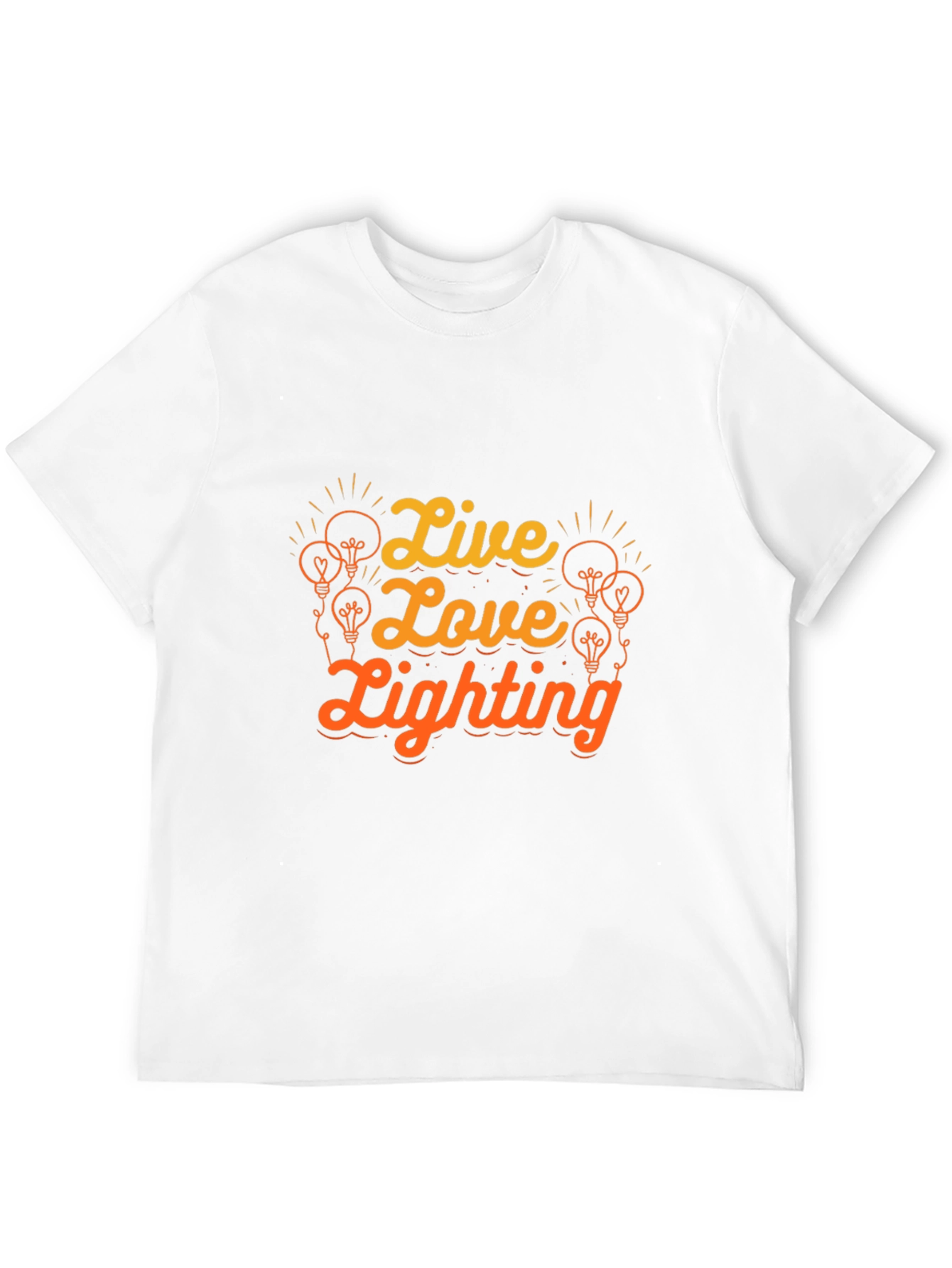 Live Love Lighting Graphic T-Shirt