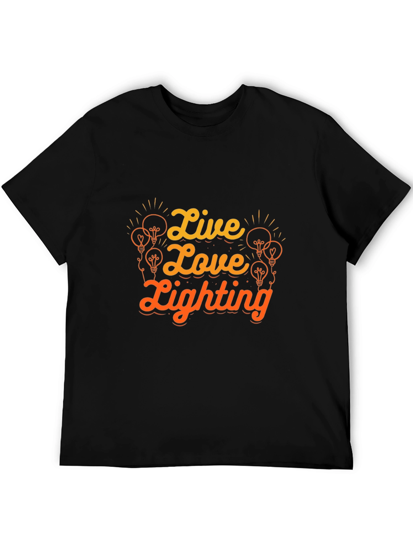 Live Love Lighting Graphic T-Shirt