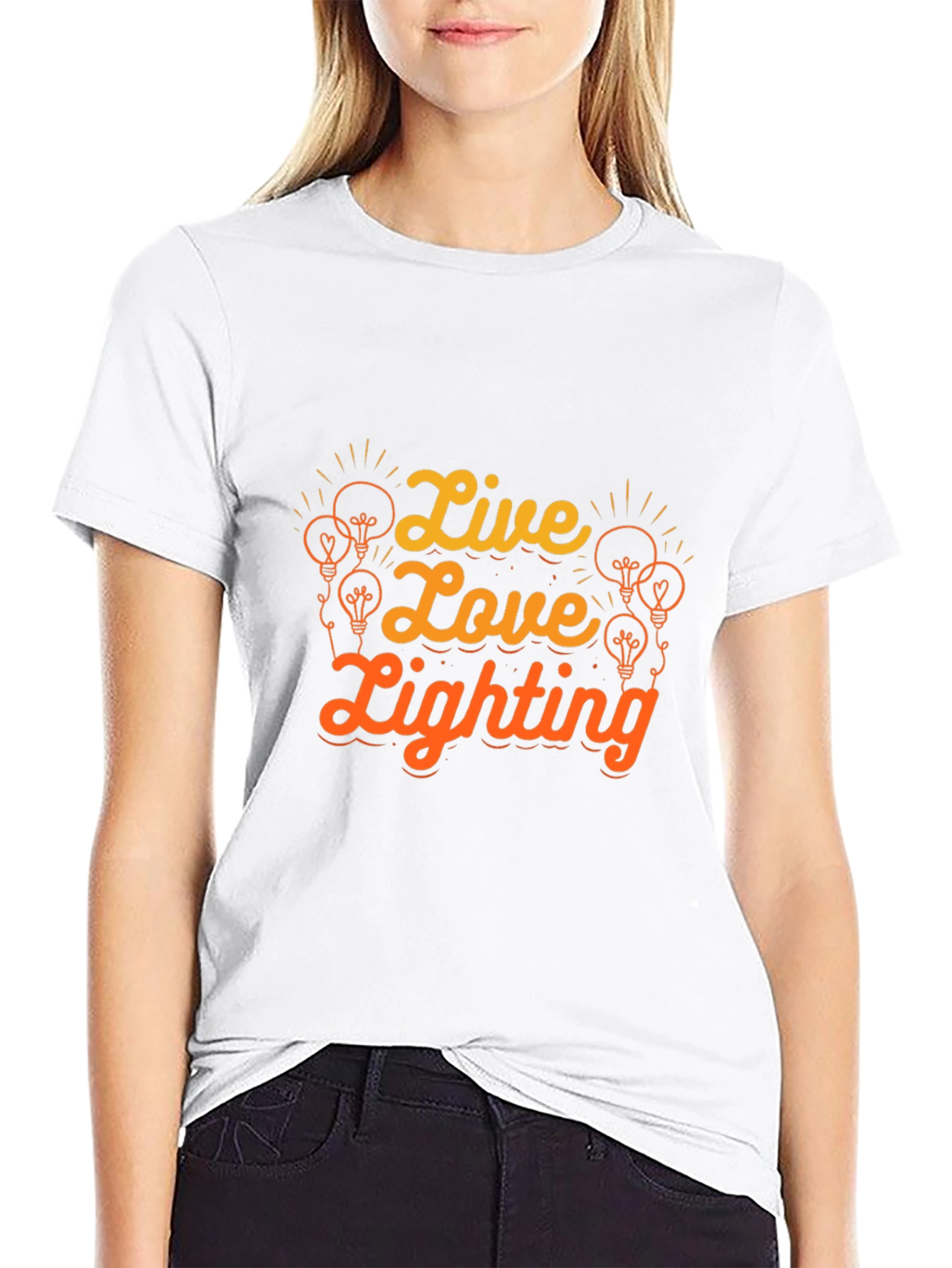 Live Love Lighting Graphic T-Shirt