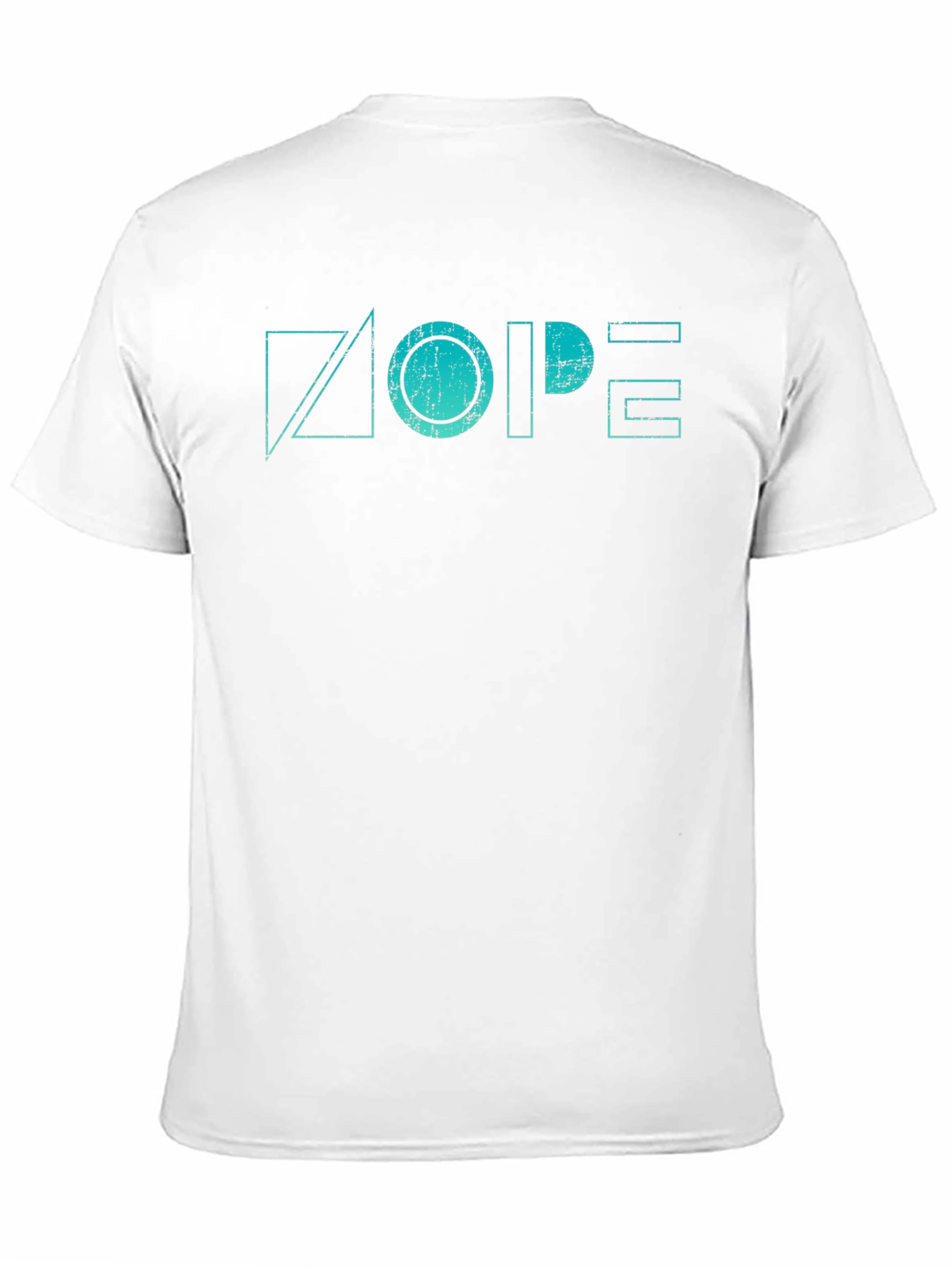 Geometric NOPE Graphic Tee