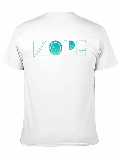 Geometric NOPE Graphic Tee