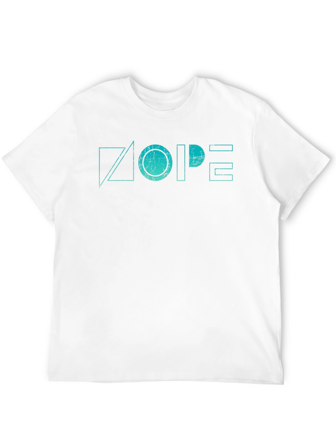 Geometric NOPE Graphic Tee