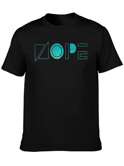 Geometric NOPE Graphic Tee