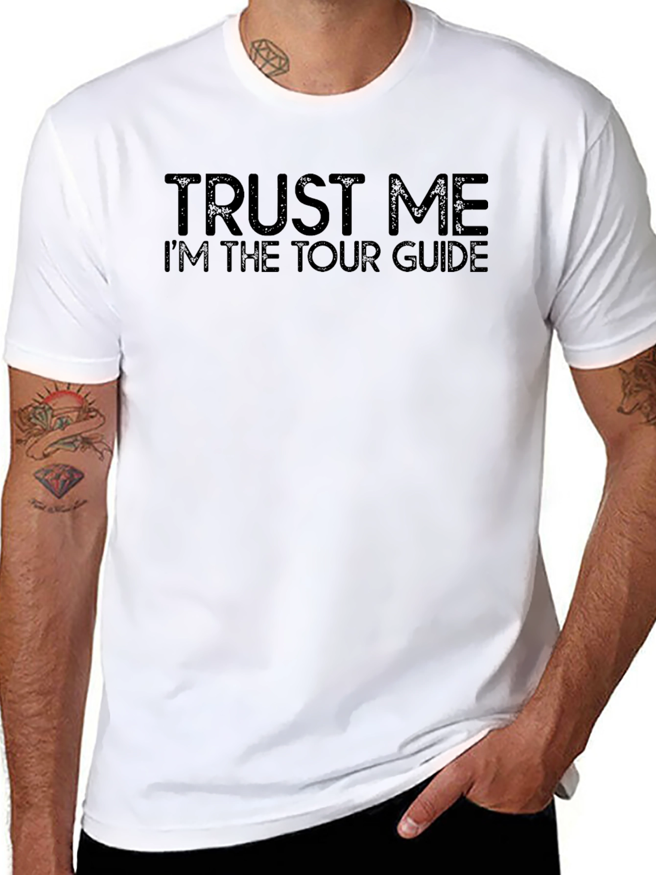 Trust Me Im the Tour Guide - Novelty T-Shirt