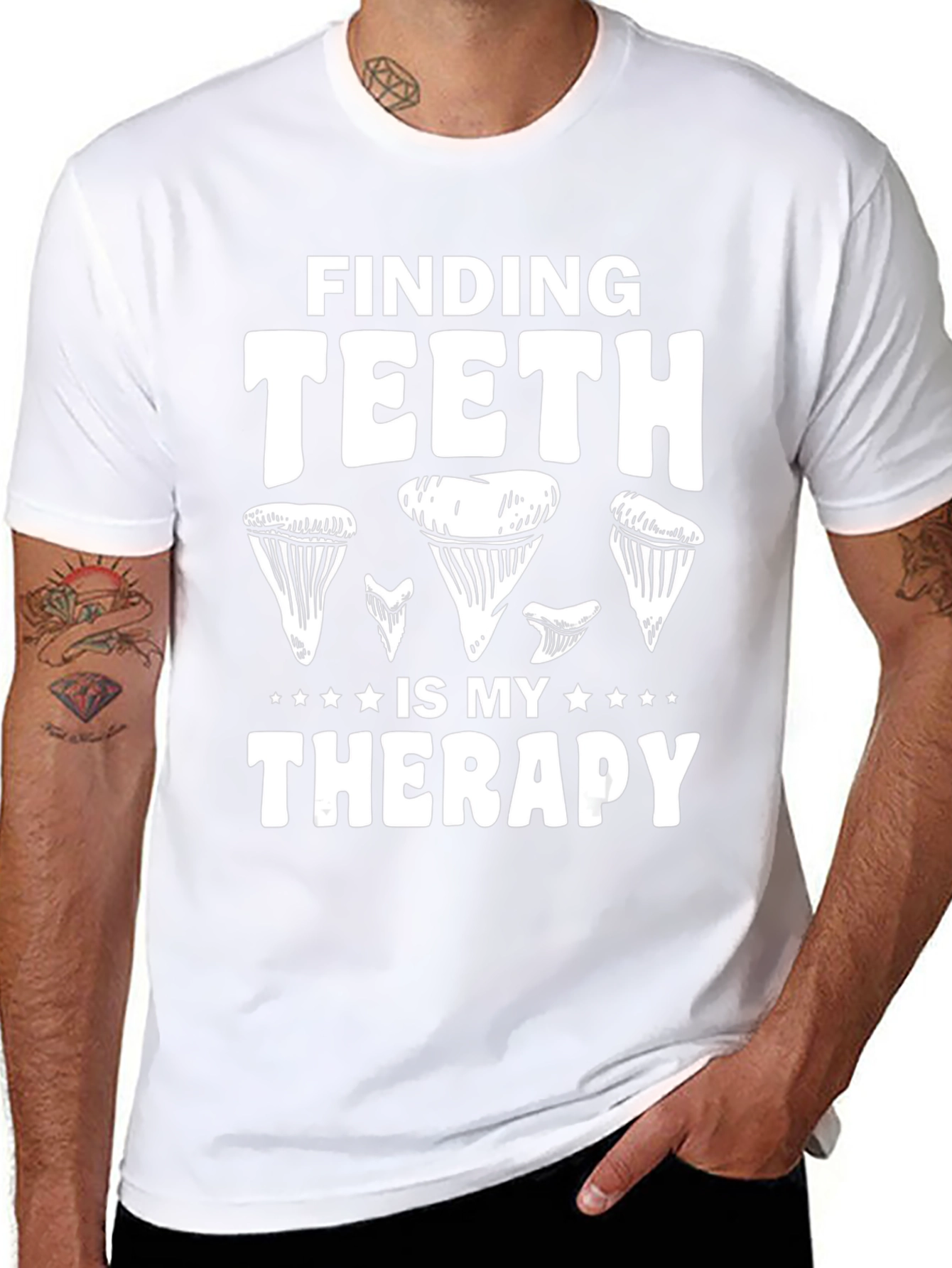 Finding Teeth Is My Therapy T-Shirt