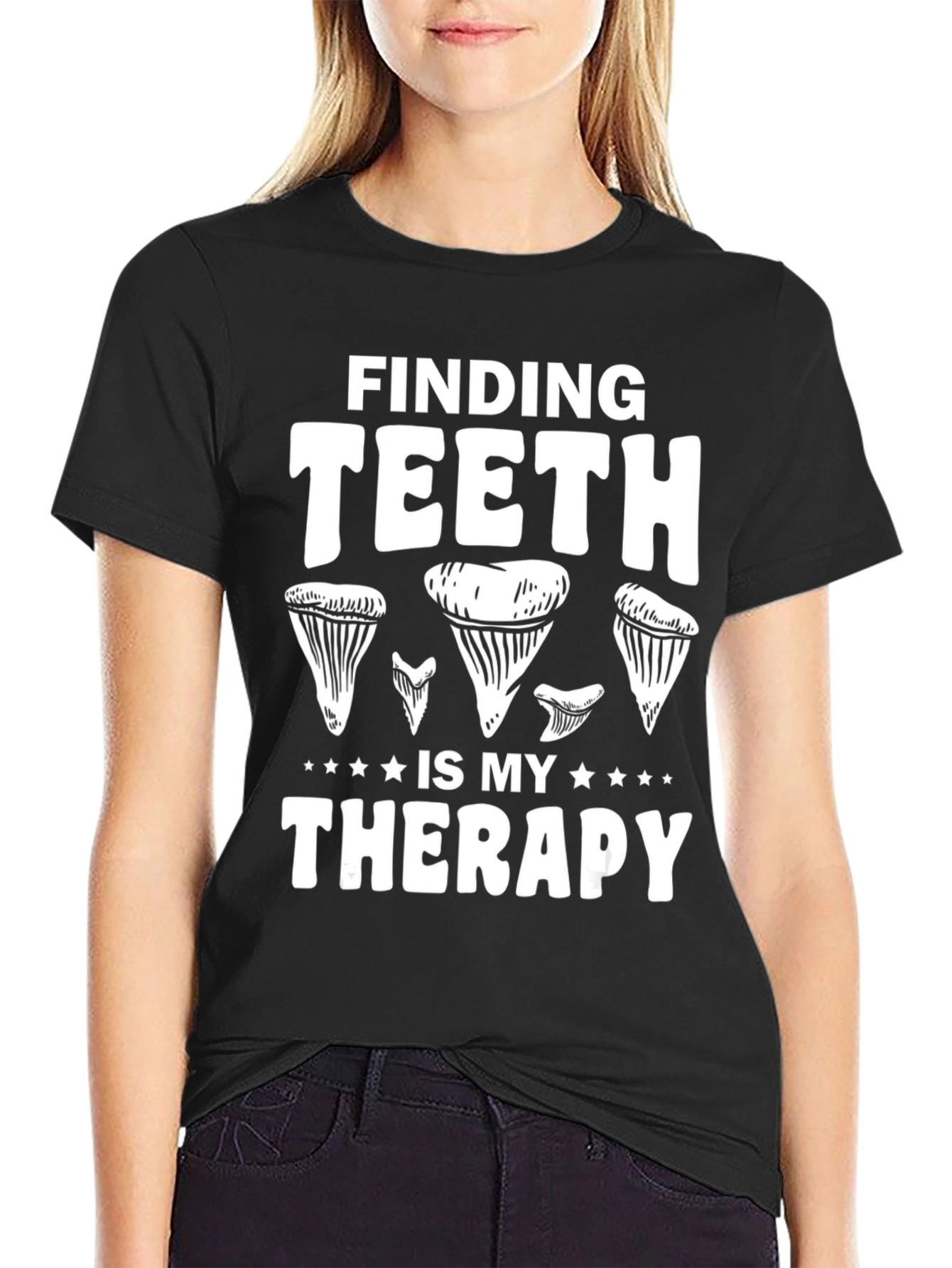 Finding Teeth Is My Therapy T-Shirt