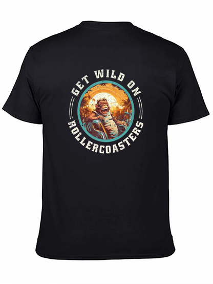 Get Wild On Rollercoasters Graphic T-Shirt