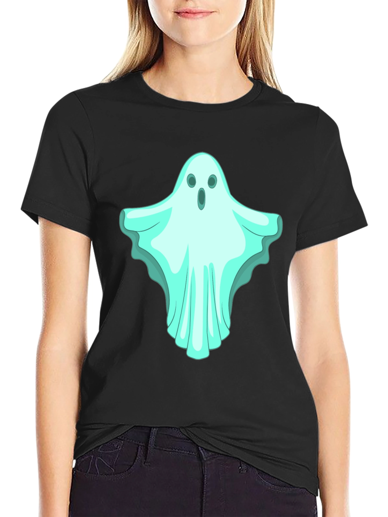Spooky Ghost Graphic Tee