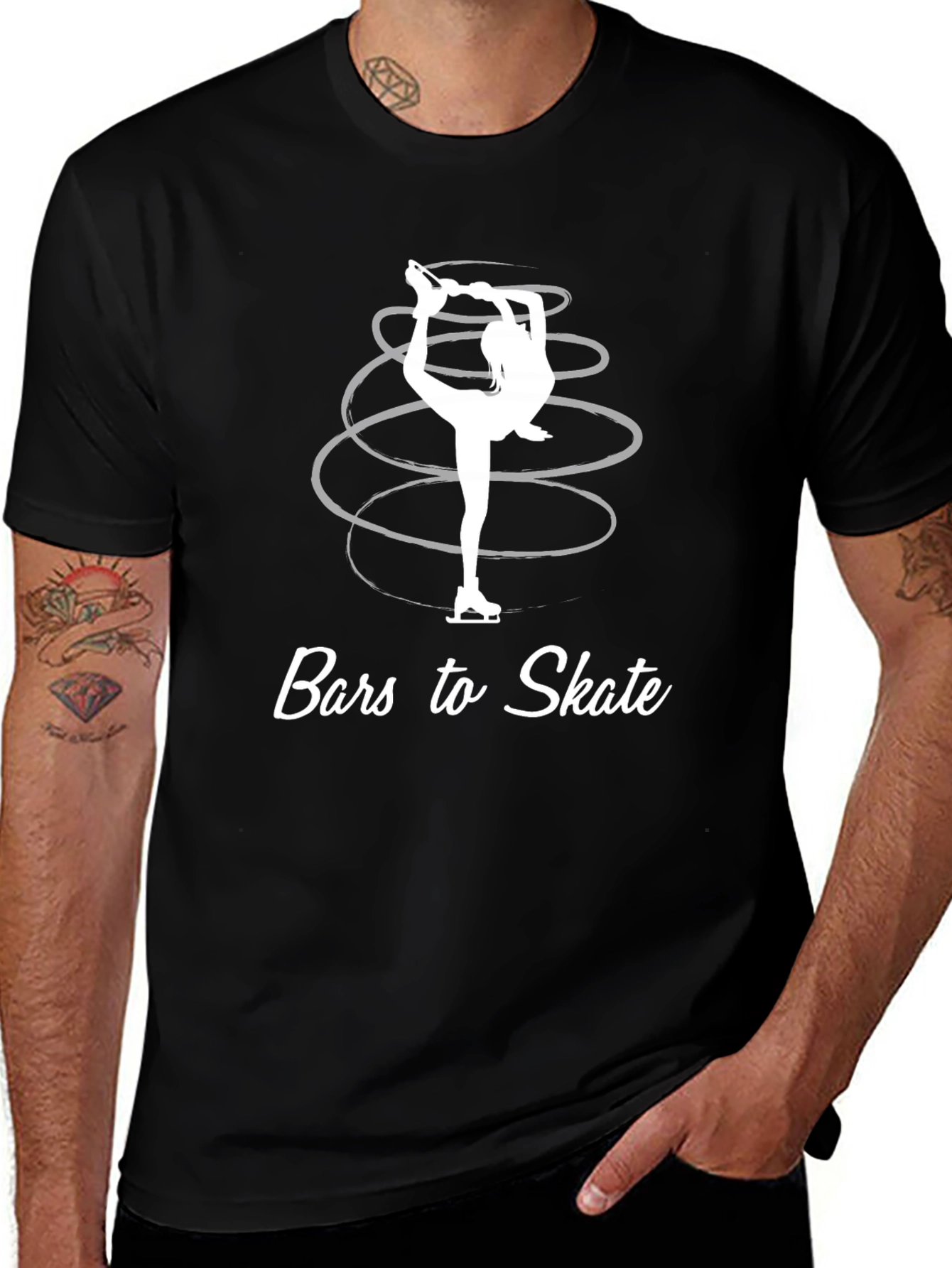 Figure Skating T-Shirt - Bars to Skate