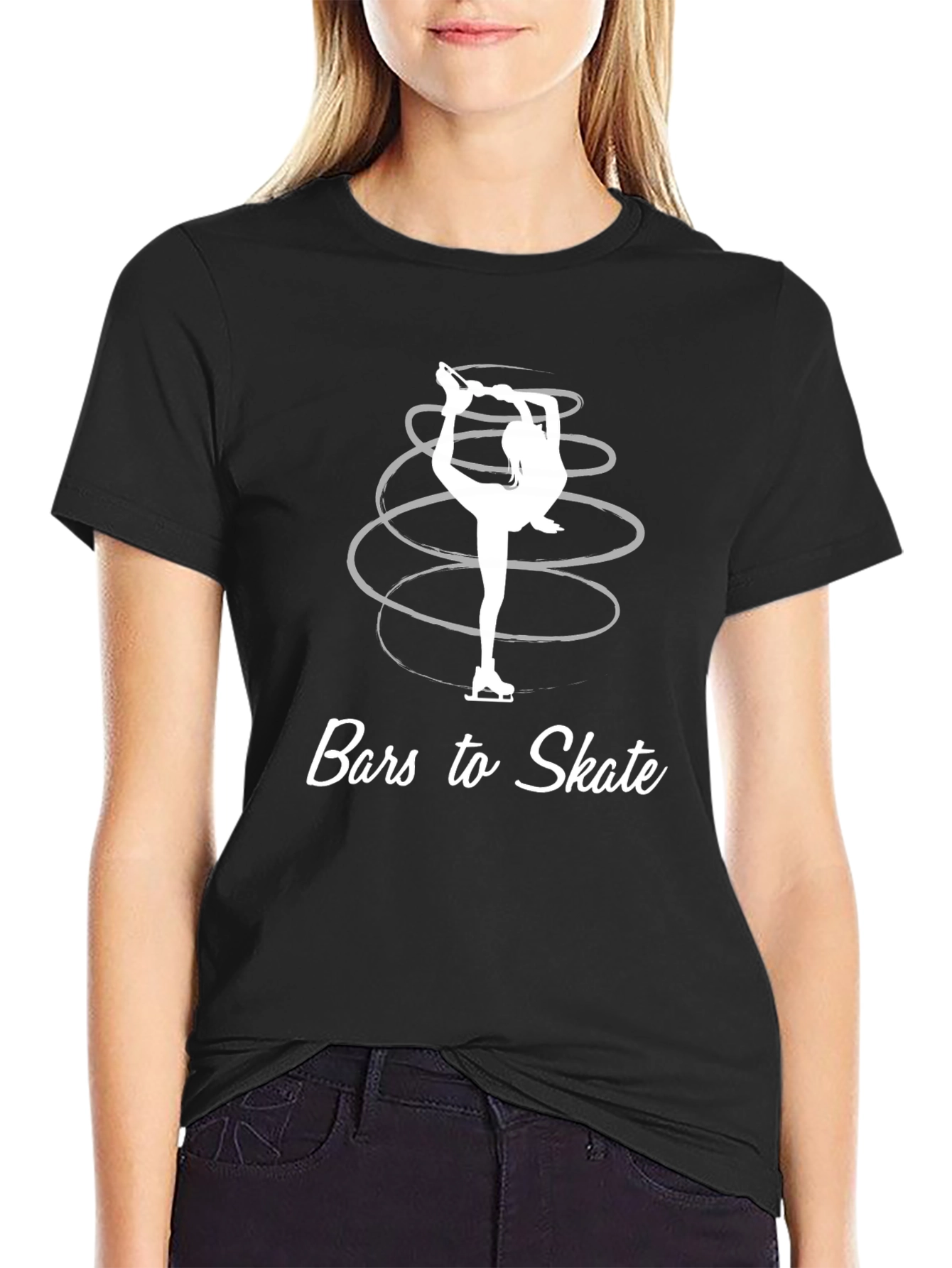 Figure Skating T-Shirt - Bars to Skate