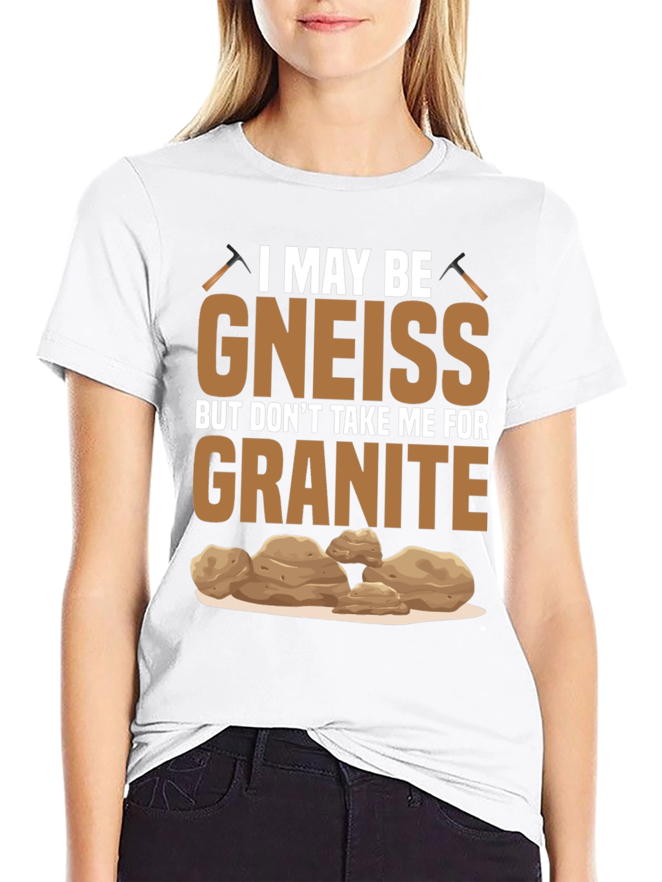 Gneiss Granite Geology Pun T-Shirt