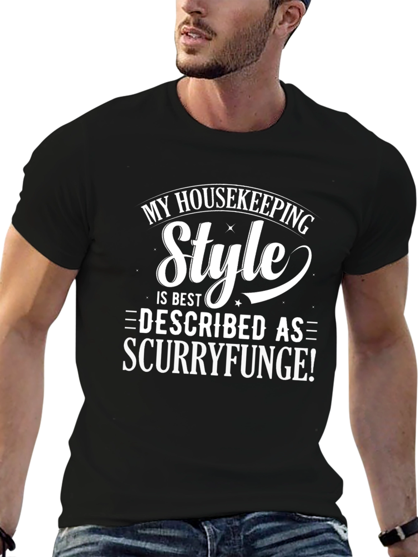 Scurryfunge Housekeeping Style T-Shirt
