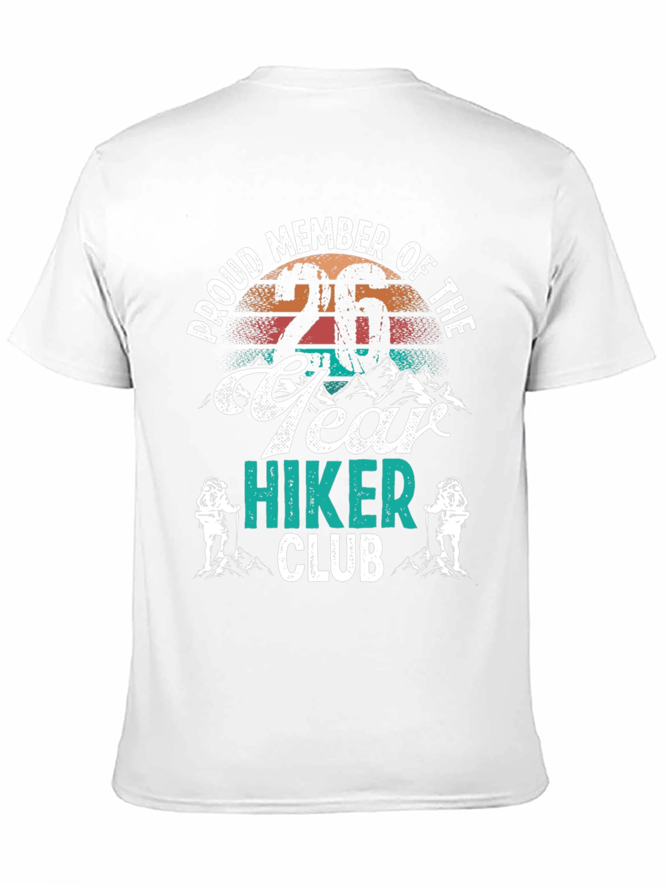Proud Member 26 Year Hiker Club Graphic Tee